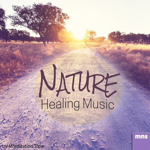 Nature Healing Music Cover Art Blurred Background