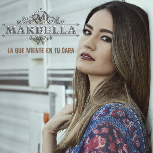 La Que Miente En Tu Cara Cover Art Blurred Background