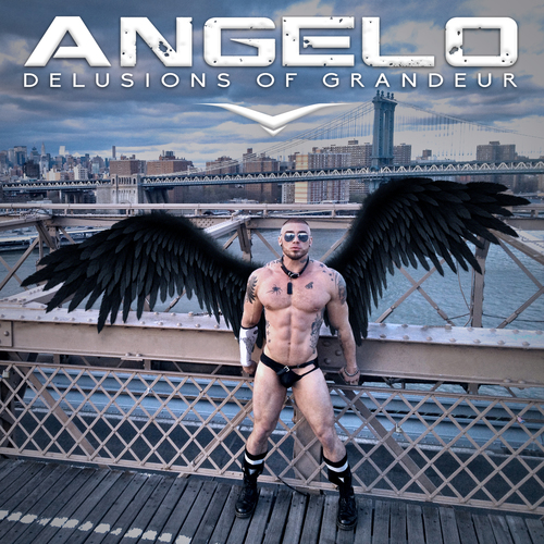 Delusions of Grandeur Cover Art Blurred Background