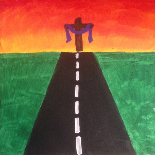 Life's Journey Cover Art Blurred Background