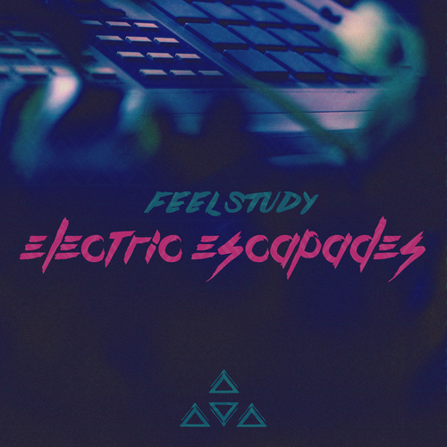 Electric Escapades Cover Art Blurred Background