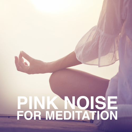 Pink Noise for Meditation Cover Art Blurred Background
