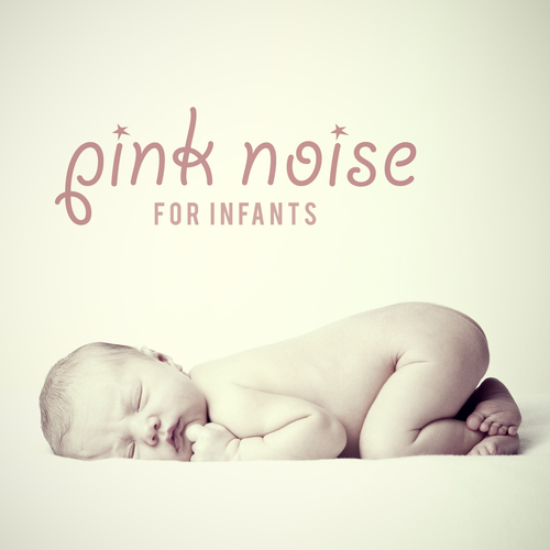 Pink Noise for Infants Cover Art Blurred Background