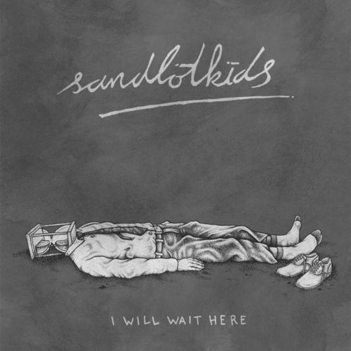 I Will Wait Here Cover Art Blurred Background