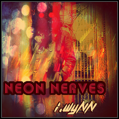 Neon Nerves Cover Art Blurred Background