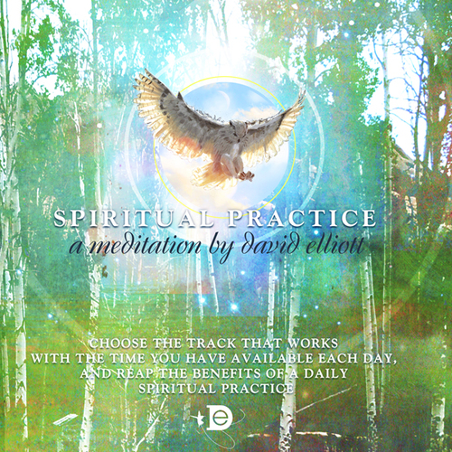 Spiritual Practice Cover Art Blurred Background