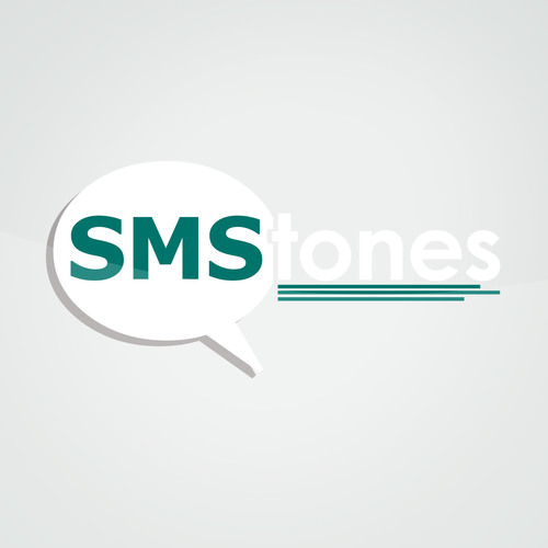 Elegant Minimal Alert SMS Text Notification Cover Art Blurred Background