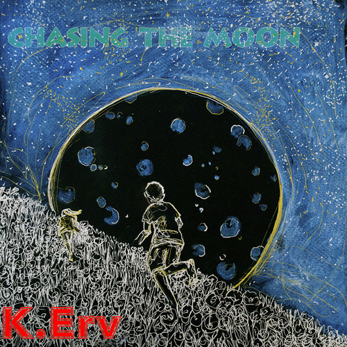 Chasing the Moon Cover Art Blurred Background