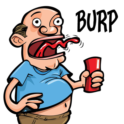 Burp Cover Art Blurred Background