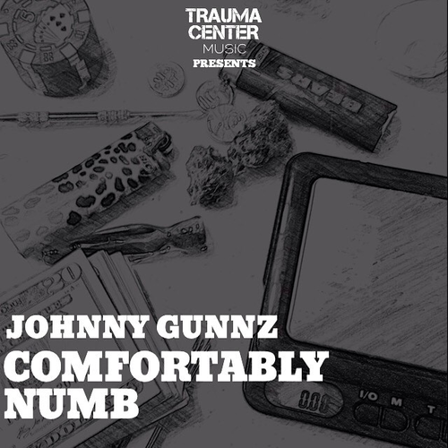 Comfortably Numb Cover Art Blurred Background