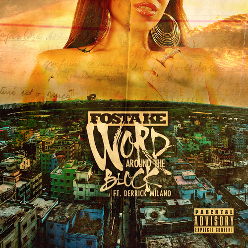 Word Around the Block Cover Art Blurred Background