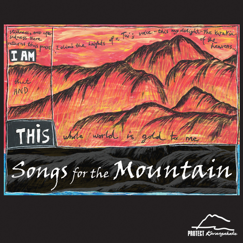 Songs for the Mountain Cover Art Blurred Background