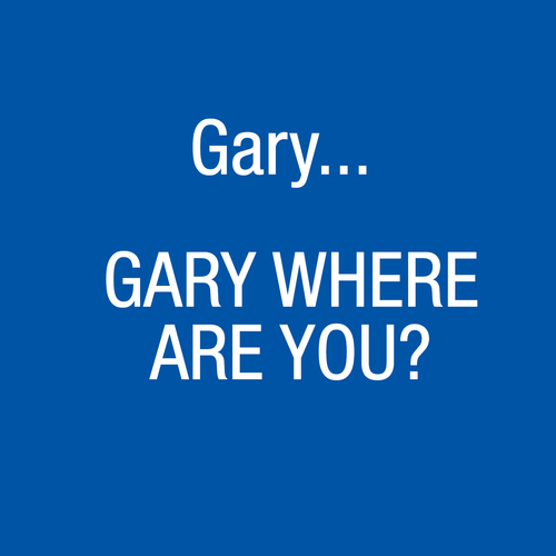 Gary Where Are You Baba Booey Cover Art Blurred Background