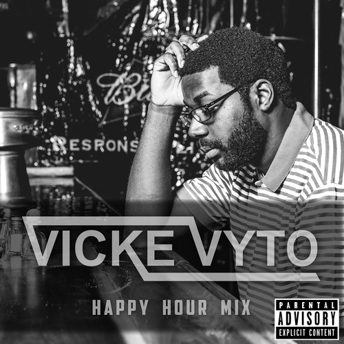 Happy Hour Mix Cover Art Blurred Background