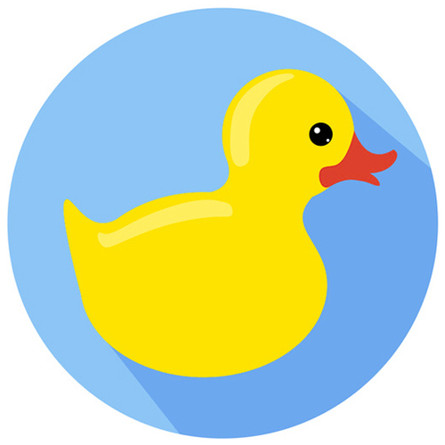 Squeaky Toy Cover Art Blurred Background