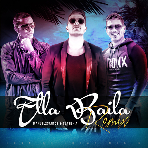 Ella Baila (Remix) Cover Art Blurred Background
