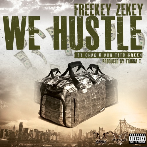 We Hustle Cover Art Blurred Background