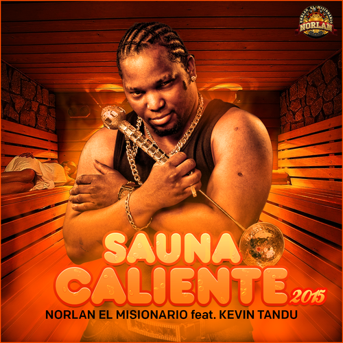 Sauna Caliente 2015 Cover Art Blurred Background