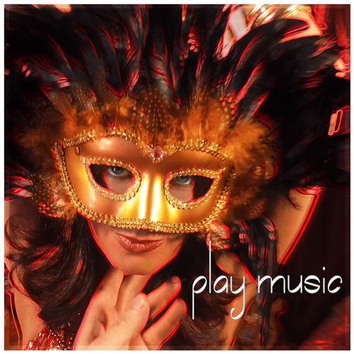 Play Music Cover Art Blurred Background