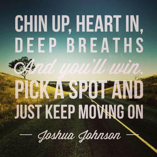 Just Keep Moving On Cover Art Blurred Background