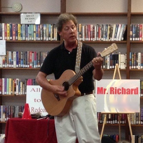 Mr. Richard's Kid Songs Cover Art Blurred Background