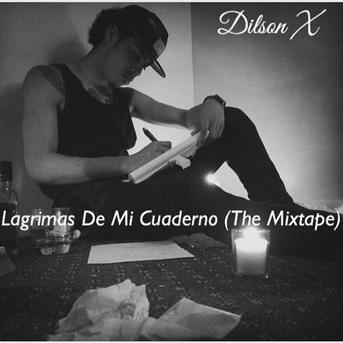 Lagrimas de Mi Cuaderno (The Mixtape) Cover Art Blurred Background