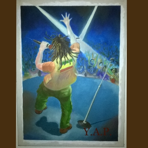 Unsigned Work of Art, Sir Pappy Dosha Cover Art Blurred Background