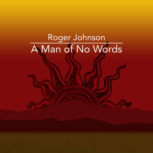 A Man of No Words Cover Art Blurred Background