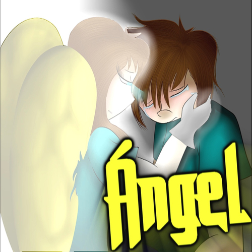 Ángel Cover Art Blurred Background