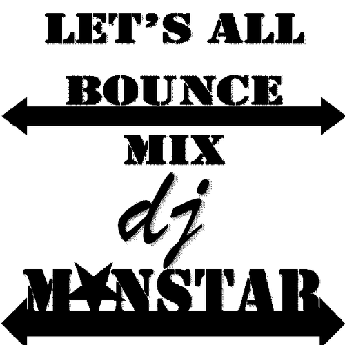 Let's All Bounce Mix Cover Art Blurred Background
