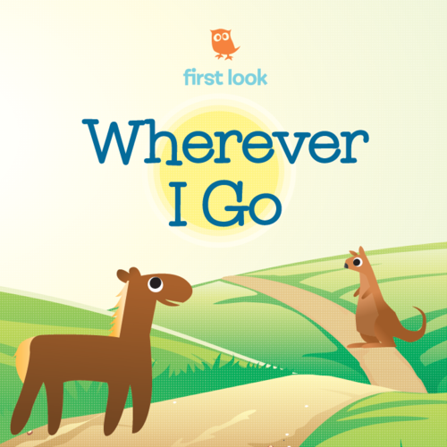 Wherever I Go Cover Art Blurred Background