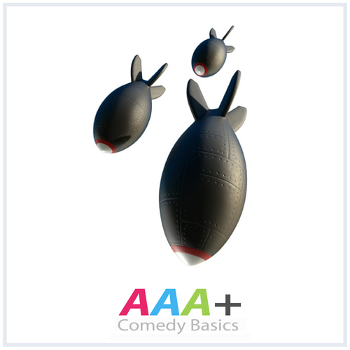 Bomb Explosion Cover Art Blurred Background