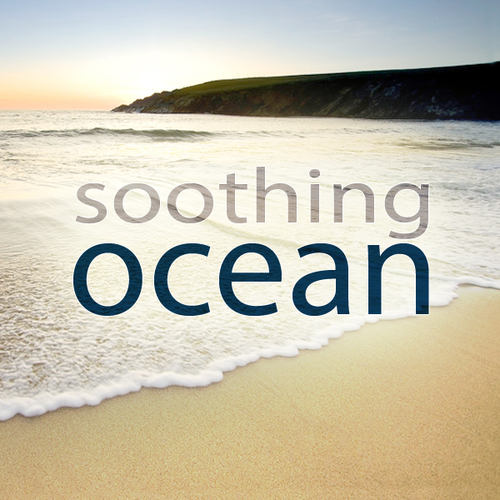 Soothing Ocean Cover Art Blurred Background