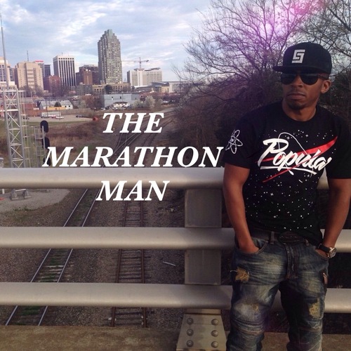 The Marathon Man Cover Art Blurred Background