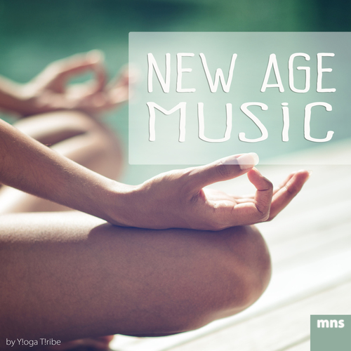 New Age Music Cover Art Blurred Background