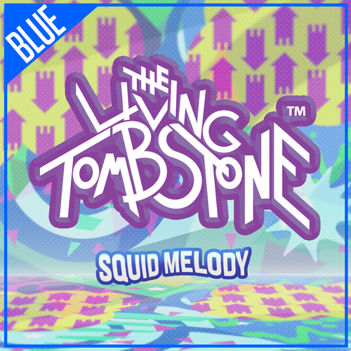 Squid Melody (Blue Version) Cover Art Blurred Background