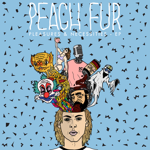 Pleasures & Necessities Cover Art Blurred Background