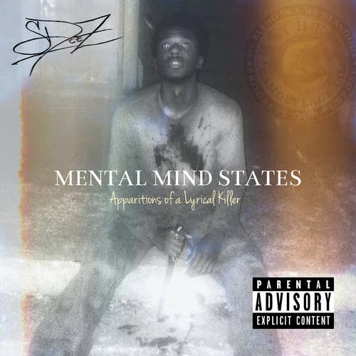 Mental Mind States: Apparitions of a Lyrical Killer Cover Art Blurred Background