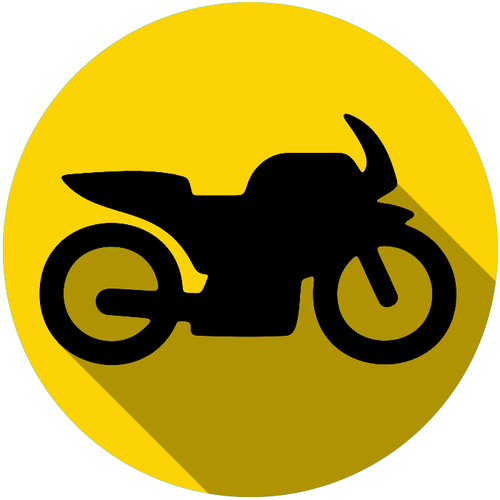 Motorcycle Cover Art Blurred Background