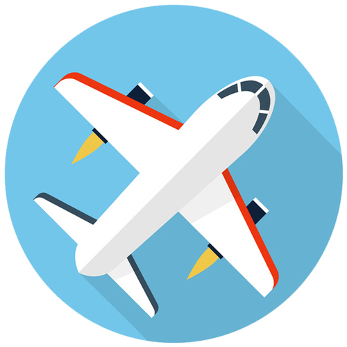 Aircraft Cover Art Blurred Background