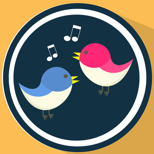 Birds Chirping Cover Art Blurred Background