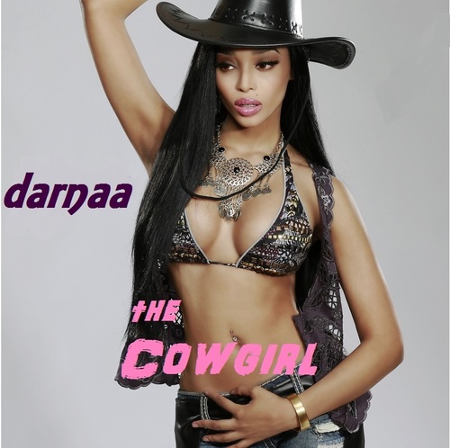 Cowgirl Cover Art Blurred Background