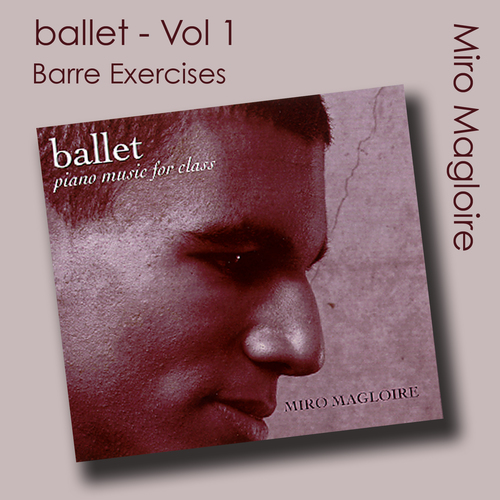 Ballet (Ballet Class Music) Vol. 1 - Barre Exercises Cover Art Blurred Background