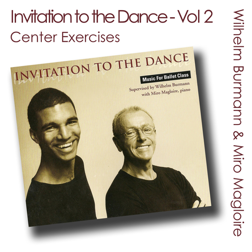 Invitation to the Dance, Vol. 2 (Ballet Class Music) [Center Exercises] Cover Art Blurred Background