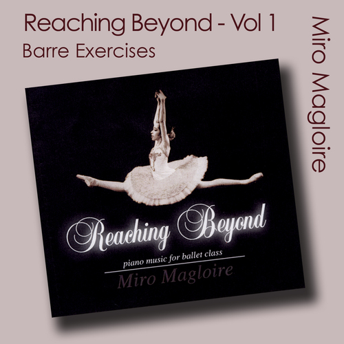 Reaching Beyond (Ballet Class Music) Vol. 1 - Barre Exercises Cover Art Blurred Background