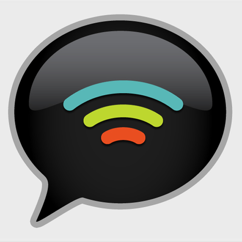 Text Beep Hi Echo SMS Tone Cover Art Blurred Background