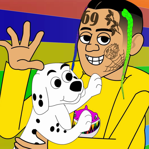 Gooba (Cartoon Parody) Cover Art Blurred Background