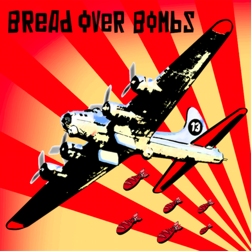 Bread Over Bombs Cover Art Blurred Background