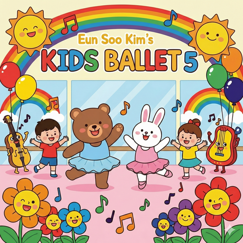 Kids Ballet, Vol. 5 Cover Art Blurred Background