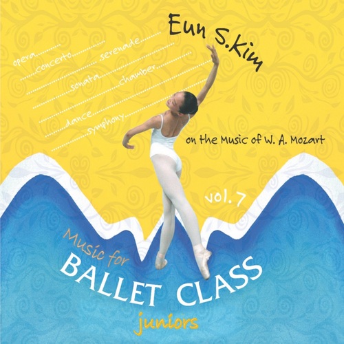 Music for Ballet Class, Vol. 7 (Junior) Cover Art Blurred Background